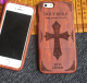 Compatible with Apple, Wood phone case