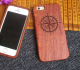 Compatible with Apple, Wood phone case