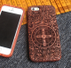 Compatible with Apple, Wood phone case