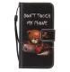 Protective Cover Flip Skull Head With Lanyard Mobile Phone Holster