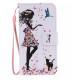 Protective Cover Flip Skull Head With Lanyard Mobile Phone Holster