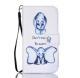 Protective Cover Flip Skull Head With Lanyard Mobile Phone Holster