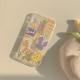 Ins Graffiti Phone Case Floral