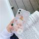 Mobile Phone Shell Epoxy Real Flower Anti-drop Transparent Soft Protective Cover