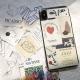 Retro Small Card Diy Combination Transparent Mobile Phone Case