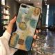 Gold Foil Epoxy Shell Painted Phone Case