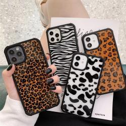 Leopard Print, Cow, Stripe Print Protective Cover