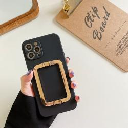Compatible With Mobile Phone Case Fine Hole Square Buckle Liquid