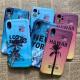 Luxe New York Los Angeles Reizen Label Stad Landschap Case