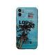 Luxe New York Los Angeles Reizen Label Stad Landschap Case