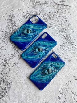 Creative Simple Gradient Stereo Phone Case