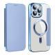 Magnetic Card Wireless Charger Wallet Phone Case