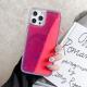 Plastic Luminous Glitter Powder Quicksand Phone Case