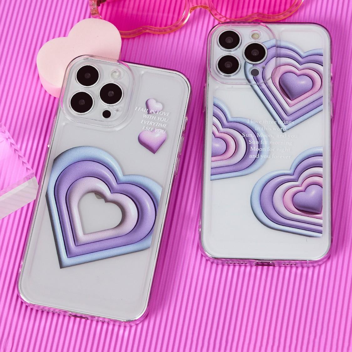 Original Love Transparent Silicone Phone Case