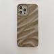 Wave Pattern Anti Drop Plastic Phone Case