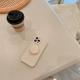 Plastic Retro Minimalist Phone Case With Holder