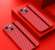 Carbon Fiber Patterned Anti Drop Phone Case