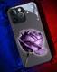 Rose Blossom Print Phone Case