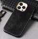 Mobile Phone Case Protective Cover Layer Cowhide Magnetic Suction Anti-fall Wireless Charging