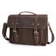 The first layer of crazy horseskin mens handbag