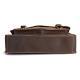 The first layer of crazy horseskin mens handbag