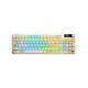 Mechanical Keyboard Black Iron Cow Full Key No Punching Three-mode RGB Backlight Five-side Sublimation