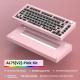 Heiji Snake Mechanical Keyboard Kit Aluminum Tuo Three-mode No Wired Bluetooth