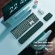 Double Sided Keyboard And Mouse Pad With Thickened Memory Foam