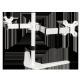 Dual-screen Display Horizontal And Vertical Screen Rotating Riser Base Bracket