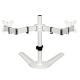 Dual-screen Display Horizontal And Vertical Screen Rotating Riser Base Bracket