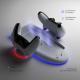 Host Multi-function Cooler Pad Fan PS5 Handle Fixed Charger Charging Belt RGB Colorful Ambience Light