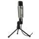 USB Condenser Microphone Computer Desktop Live Recording Wired Microphone