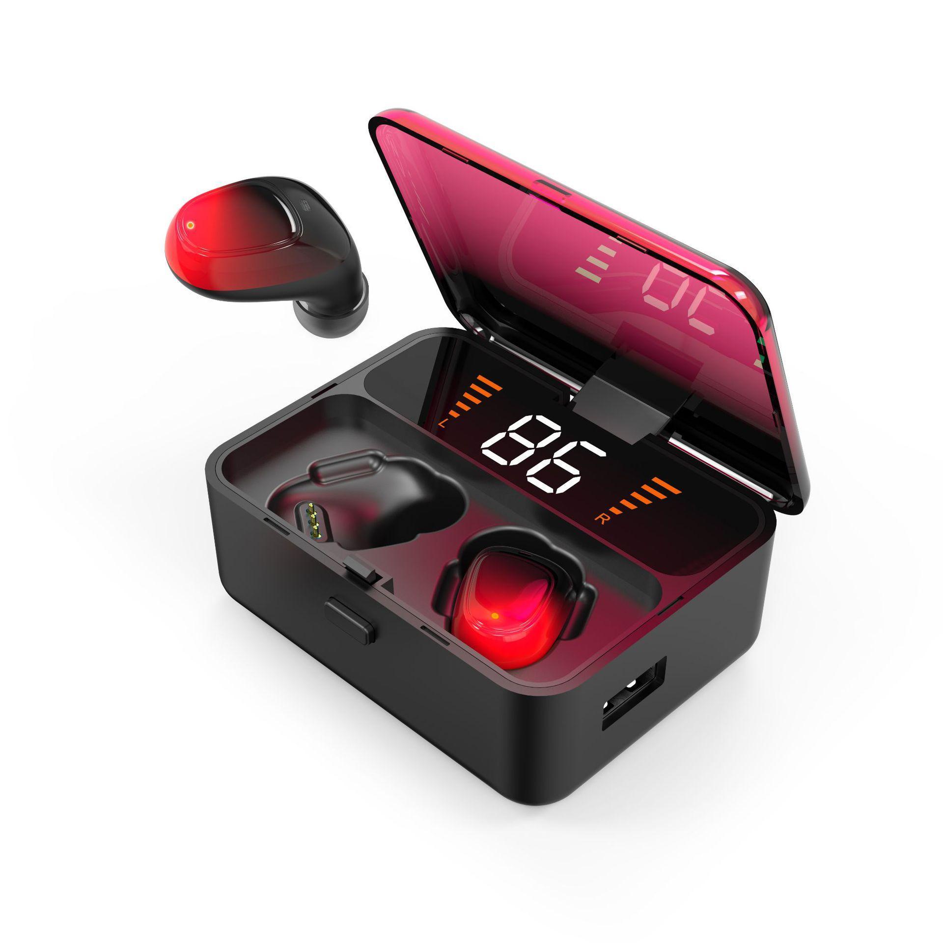 Wireless  headset digital display gradient color