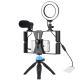 Mobile phone live rabbit cage set