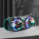 War Drum Three-generation Bluetooth Speaker With RGB Colored Lights Outdoor Portable Waterproof