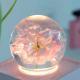 Resin Crystal Ball Cherry Blossom Bluetooth Speaker