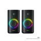 Game Colorful E-sports Desktop Bluetooth Speaker Dual Speaker Computer Stereo Speaker