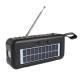 Solar Flashlight With Antenna Radio Card U Disk Wireless Bluetooth Audio