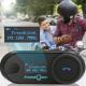 Factory Direct Sales Motorcycle Helmet Bluetooth Intercom Headset T-COMSC Stereo Sound 800 M Real-time Intercom
