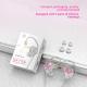 Girls With Diamond Wired Earphone In-ear Back Winding