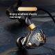 Sports Extra Bass Cellphone 3 M Lengthened Wired Headset For Anchor