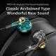 Wired Music Headset Flat Head Earbuds Computer Mobile Phone Universal