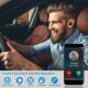 1 Pair True Wireless Earbuds CSR V4.2 In-ear Stereo Headsets IP44 Waterproof Apt-X TWS Headphones Noise Cancelling With Mic For Business Driving Walking