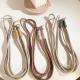 Simple Style Woven Crossbody Halter Shoulder Strap