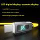 Digital Display Data Line Typec Four-in-one Silicone PD Fast Charge Line