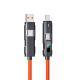Digital Display Data Line Typec Four-in-one Silicone PD Fast Charge Line