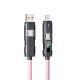 Digital Display Data Line Typec Four-in-one Silicone PD Fast Charge Line
