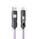 Digital Display Data Line Typec Four-in-one Silicone PD Fast Charge Line