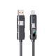 Digital Display Data Line Typec Four-in-one Silicone PD Fast Charge Line