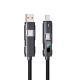 Digital Display Data Line Typec Four-in-one Silicone PD Fast Charge Line